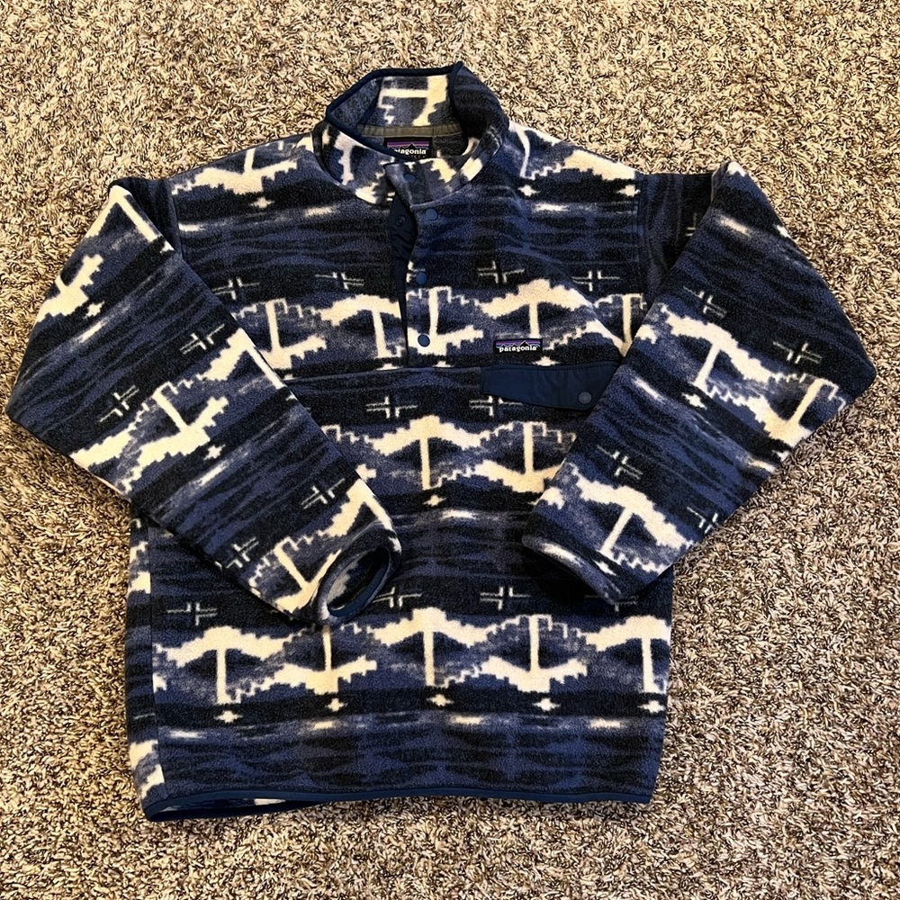 Patagonia Men’s Synchilla Snap-T Fleece Pullover size medium